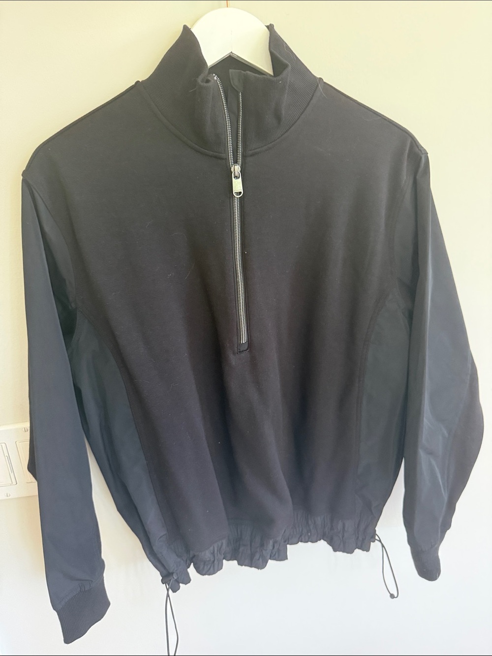 Athleta Black Half-Zip Pullover half Zip